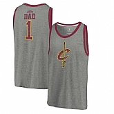 Cleveland Cavaliers Fanatics Branded Greatest Dad Tri-Blend Tank Top - Heathered Gray,baseball caps,new era cap wholesale,wholesale hats